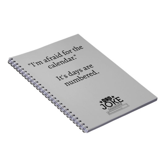 Cool Dad Joke Design Notitieboek (Rechterzijde)