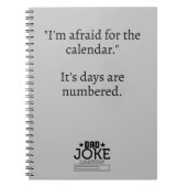 Cool Dad Joke Design Notitieboek (Voorkant)