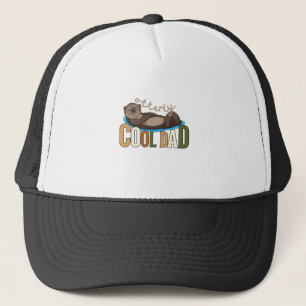 Cool Dad Otter Pun Jokes Vaderdag Trucker Pet