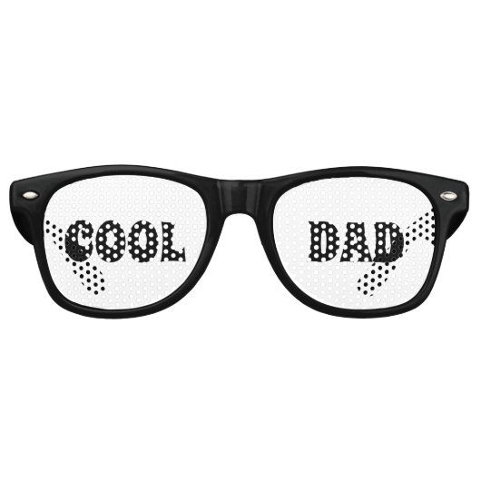 COOL DAD retro zonnebril / Feest zonnebril (Voorkant)