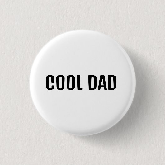 Cool Dad Ronde Button 3,2 Cm (Voorkant)