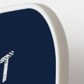 Cool Dad Summer Popsicle gepersonaliseerd Pickleball Paddle (Links Detail)