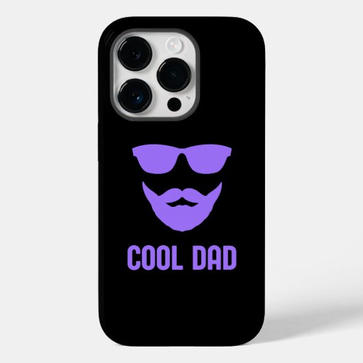 Cool Dad | U kunt de grafische ontwerpopKLEUR wijz Case-Mate iPhone Case (Achterkant)