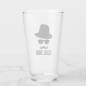 Cool Dad | U kunt de grafische ontwerpopKLEUR wijz Glas (Achterkant)