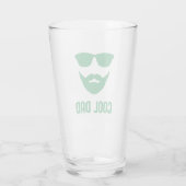 Cool Dad | U kunt de grafische ontwerpopKLEUR wijz Glas (Achterkant)