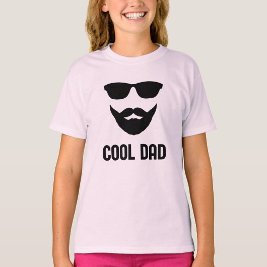 Cool Dad | U kunt de grafische ontwerpopKLEUR wijz T-shirt (Voorkant)