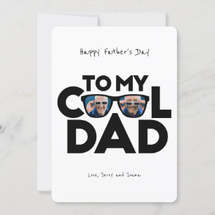 Cool Dad VADERDAG Feestdagenkaart