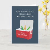 Cool Dad Vaderdag kaart (Gele Bloem)