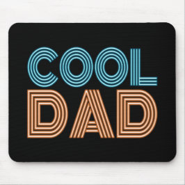 Cool Dad Vaderdag Neon Typografie | MUISMAT