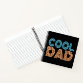 Cool Dad Vaderdag Neon Typografie | NOTITIEBOEK (Binnen)
