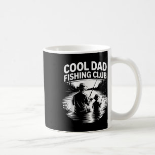 Cool Dad Vist Club Vaderdag Lake Life T-shirt Koffiemok