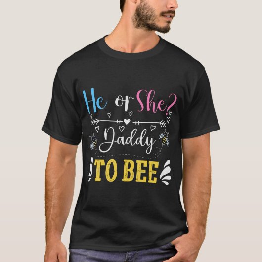 Cool Daddy onthult geslacht bij T-shirt (Voorkant)