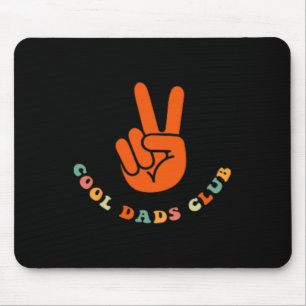 Cool Dads Club 2 Sided Funny Fathers Day Muismat