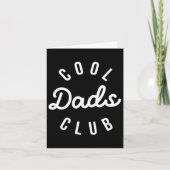 Cool Dads Club Grappig Papa Vaders Dag Familie Mat Kaart (Voorkant)