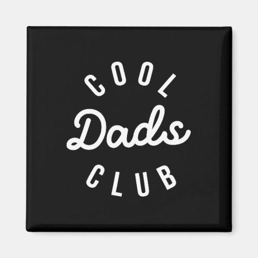 Cool Dads Club Grappig Papa Vaders Dag Familie Mat Magneet (Voorkant)
