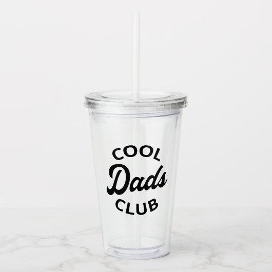 Cool Dads Club I Acryl Drinkbeker (Voorkant)