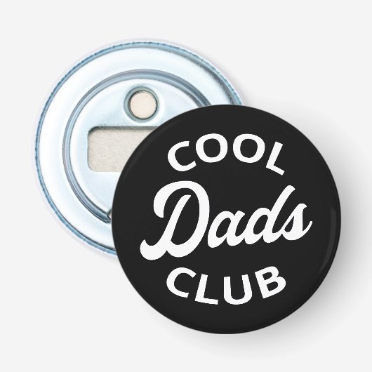 Cool Dads Club I Button Flesopener (Voorkant)