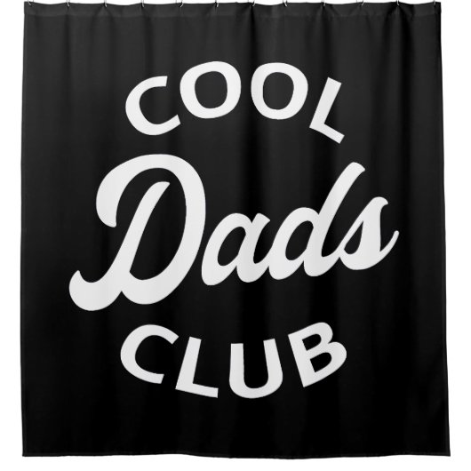 Cool Dads Club I Douchegordijn (Voorkant)