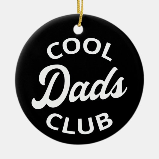 Cool Dads Club I Keramisch Ornament (Voorkant)