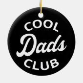 Cool Dads Club I Keramisch Ornament (Achterkant)