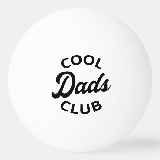 Cool Dads Club I Pingpongbal (Voorkant)