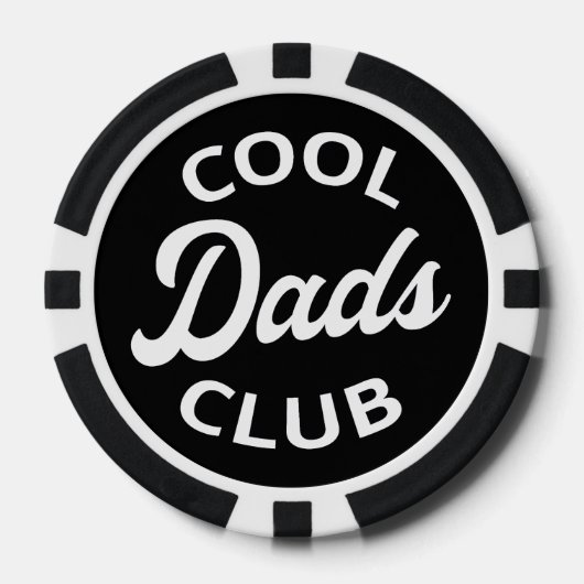 Cool Dads Club I Poker Chips (Voorkant)