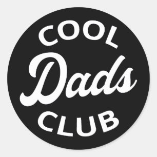 Cool Dads Club I Ronde Sticker