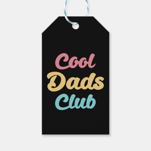Cool Dads Club II Cadeaulabel (Voorkant)