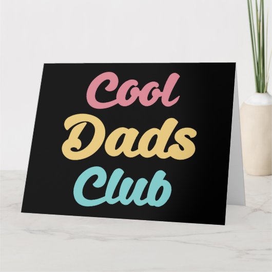 Cool Dads Club II Kaart (Voorkant)