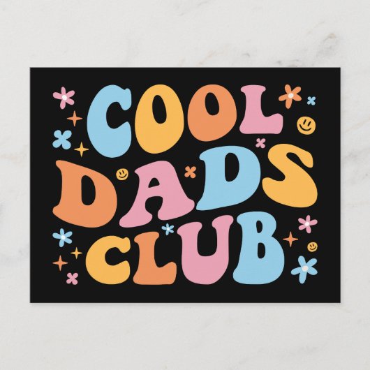 Cool Dads Club III Briefkaart (Voorkant)