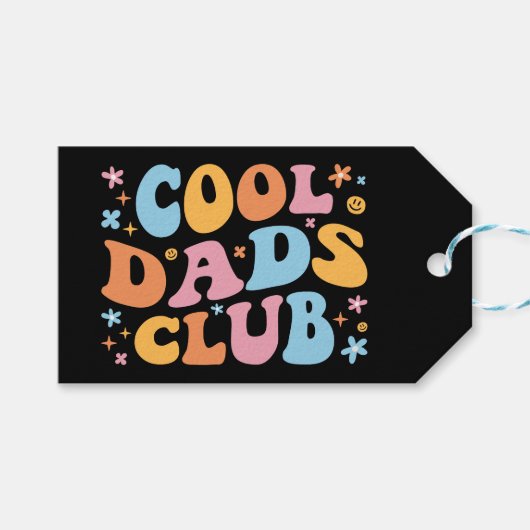 Cool Dads Club III Cadeaulabel (Voorkant (Horizontaal))