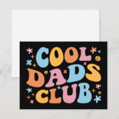 Cool Dads Club III Feestdagenkaart (Voorkant / Achterkant)