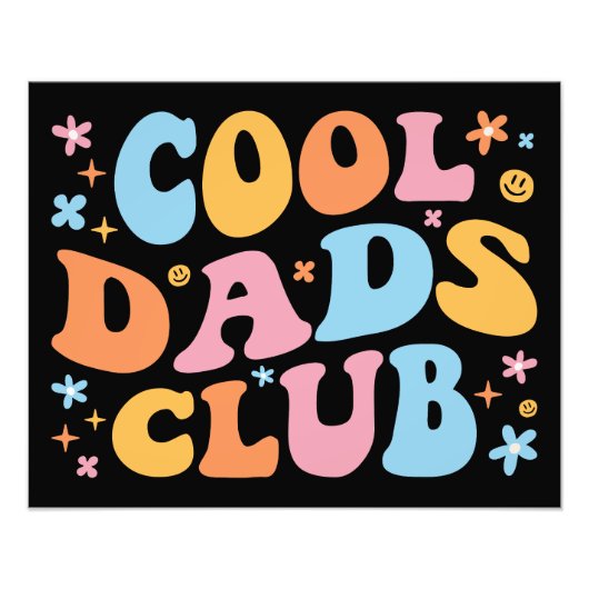 Cool Dads Club III Foto Afdruk (Voorkant)