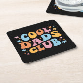Cool Dads Club III Kartonnen Onderzetters (Schuin)