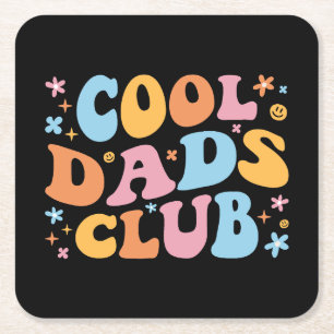 Cool Dads Club III Kartonnen Onderzetters