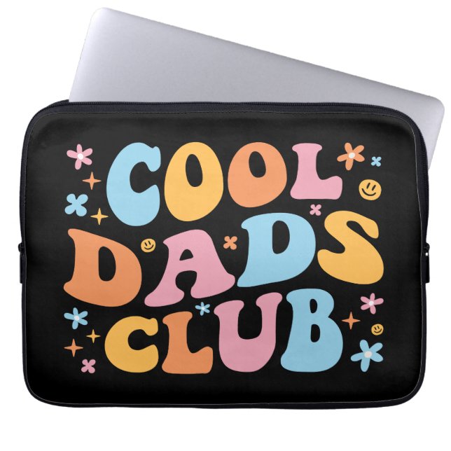 Cool Dads Club III Laptop Sleeve (Voorkant)
