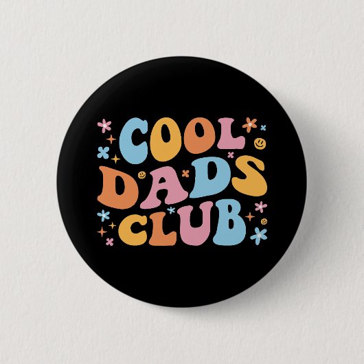Cool Dads Club III Ronde Button 5,7 Cm (Voorkant)