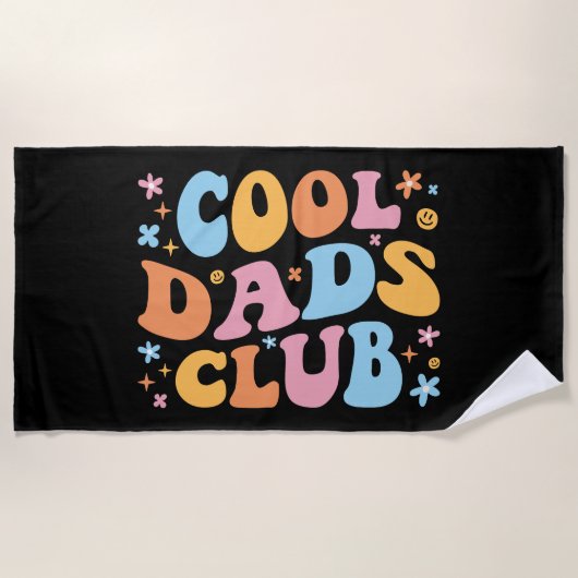Cool Dads Club III Strandlaken (Voorkant)