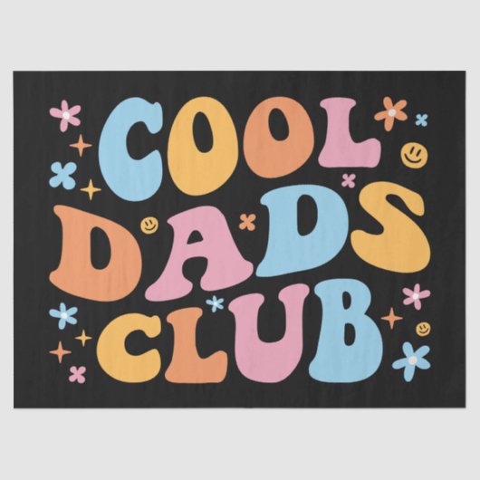 Cool Dads Club III Tissuepapier (Voorkant)