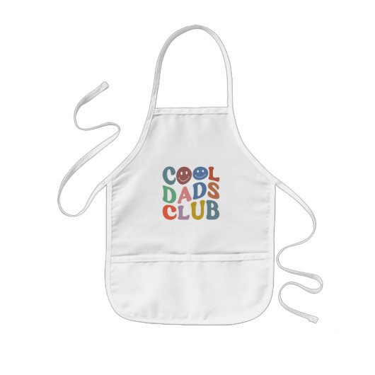 Cool Dads Club Kinder Schort (Voorkant)