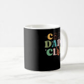 Cool Dads Club officieel lid Funny Vaderdag Koffiemok (Voorkant rechts)