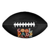 Cool Dads Club Papa Vaderdag Retro Groovy American Football (Voorkant)
