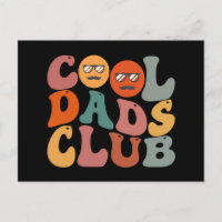 Cool Dads Club Papa Vaderdag Retro Groovy
