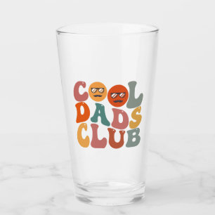 Cool Dads Club Papa Vaderdag Retro Groovy Glas
