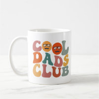 Cool Dads Club Papa Vaderdag Retro Groovy
