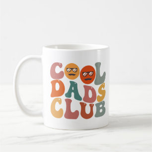 Cool Dads Club Papa Vaderdag Retro Groovy Koffiemok