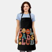 Cool Dads Club Papa Vaderdag Retro Groovy Schort (Gedragen)