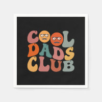Cool Dads Club Papa Vaderdag Retro Groovy