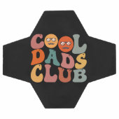 Cool Dads Club Papa Vaderdag Retro Groovy Voetbal (Enkel)
