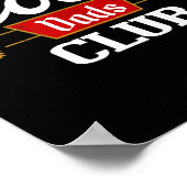 Cool Dads Club Shirt Father's Day From Daughter So Poster (Hoek)